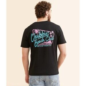 Chubbies Beach Club T Shirt Medium New